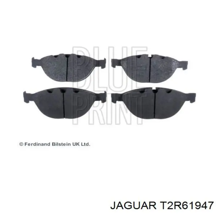 Передние тормозные колодки T2R61947 Jaguar