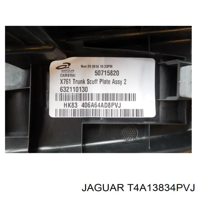 Jaguar T4A13834PVJ цена, от 50.68 USD