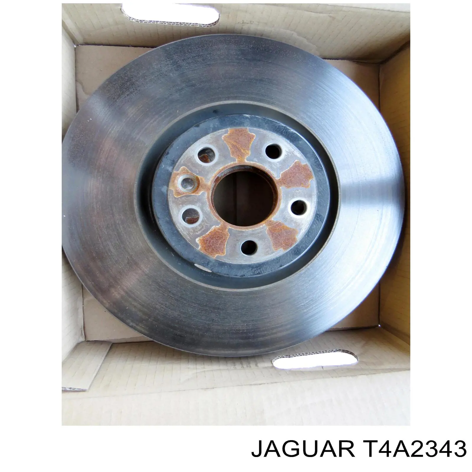 T4A2343 Jaguar диск тормозной передний