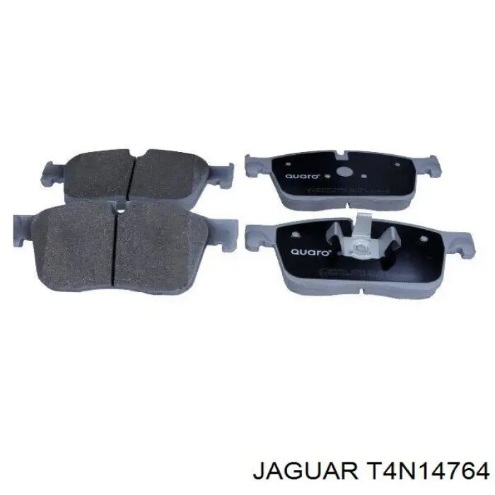 Колодки тормозные передние дисковые Jaguar T4N14764