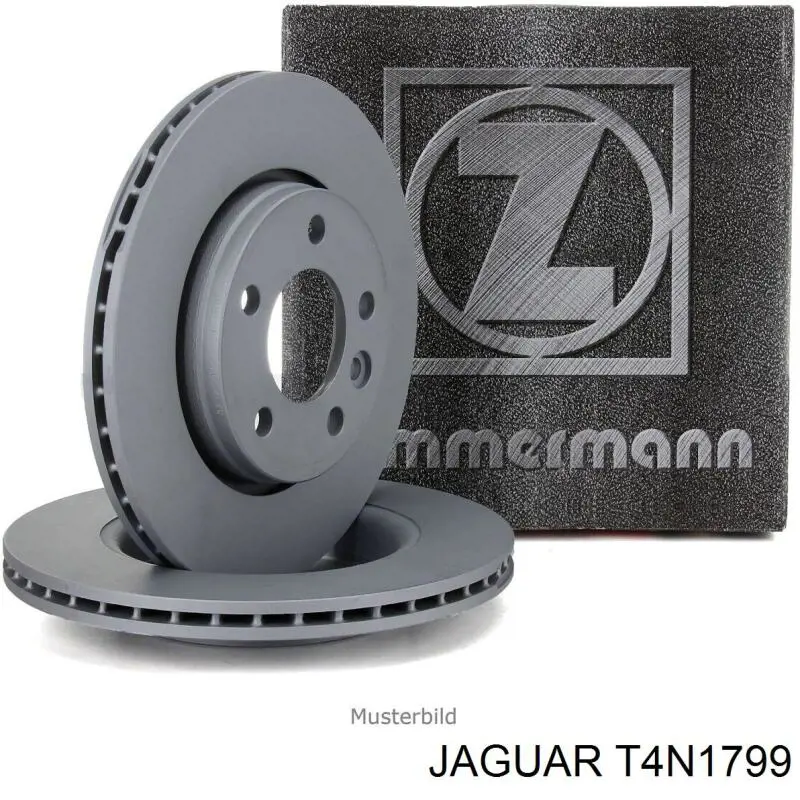 Тормоз дисковый передний Jaguar T4N1799 цена, от 60.81 USD