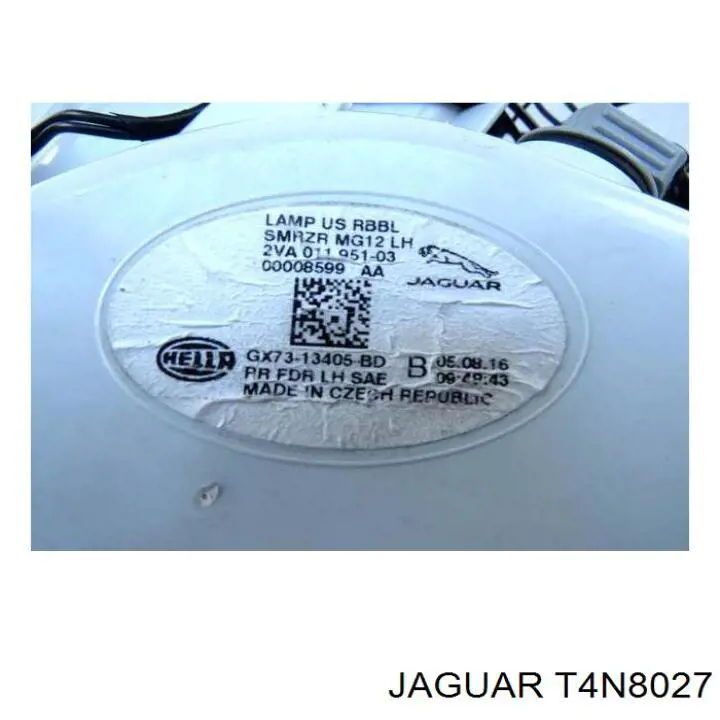 Фонарь задний левый внешний T4N24355 Jaguar