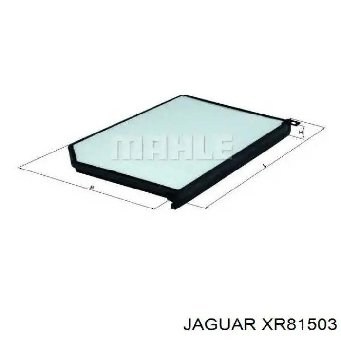 XR81503 Jaguar фильтр салона
