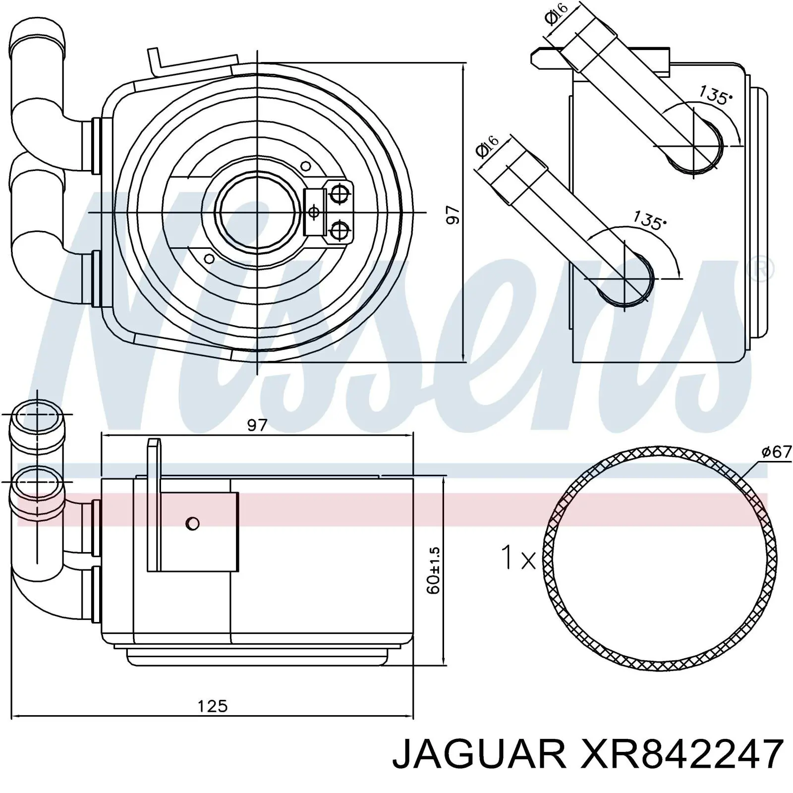  Jaguar XR842247 цена, от 30.98 USD