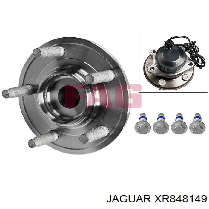 Ступица передняя XR848149 Jaguar