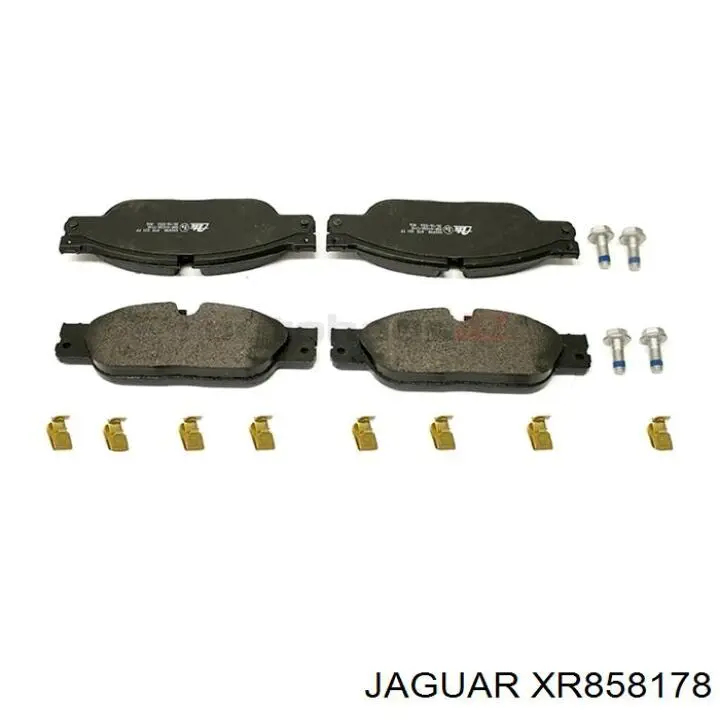 XR858178 Jaguar колодки тормозные передние дисковые