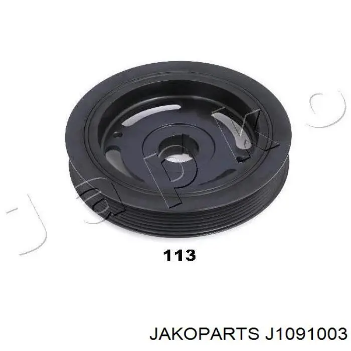 Шкив коленвала (демпфер) Jakoparts J1091003 цена, от 41.08 USD