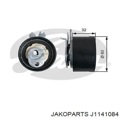 Ролик ГРМ J1141084 Jakoparts