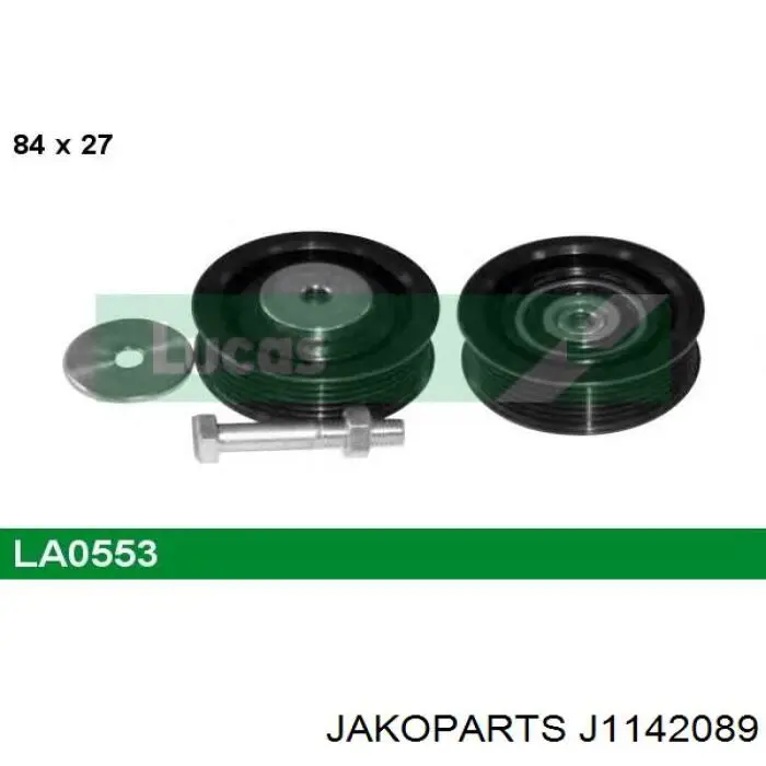 Купить J1142089 Jakoparts Паразитный ролик