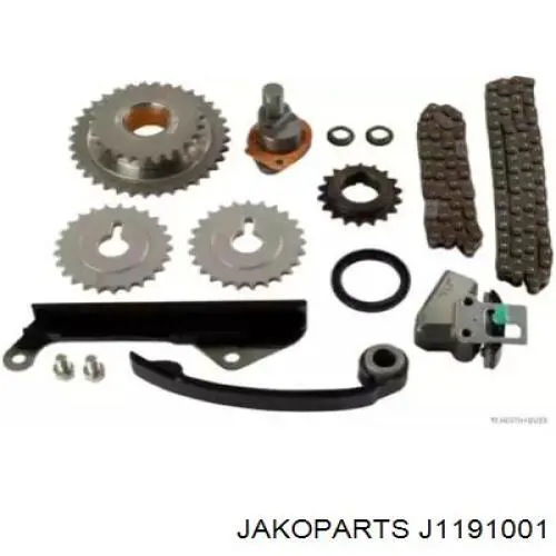 Kit de cadenas de distribución J1191001 Jakoparts