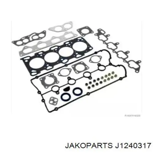 2091038B02 Parts-Mall комплект прокладок двигателя полный