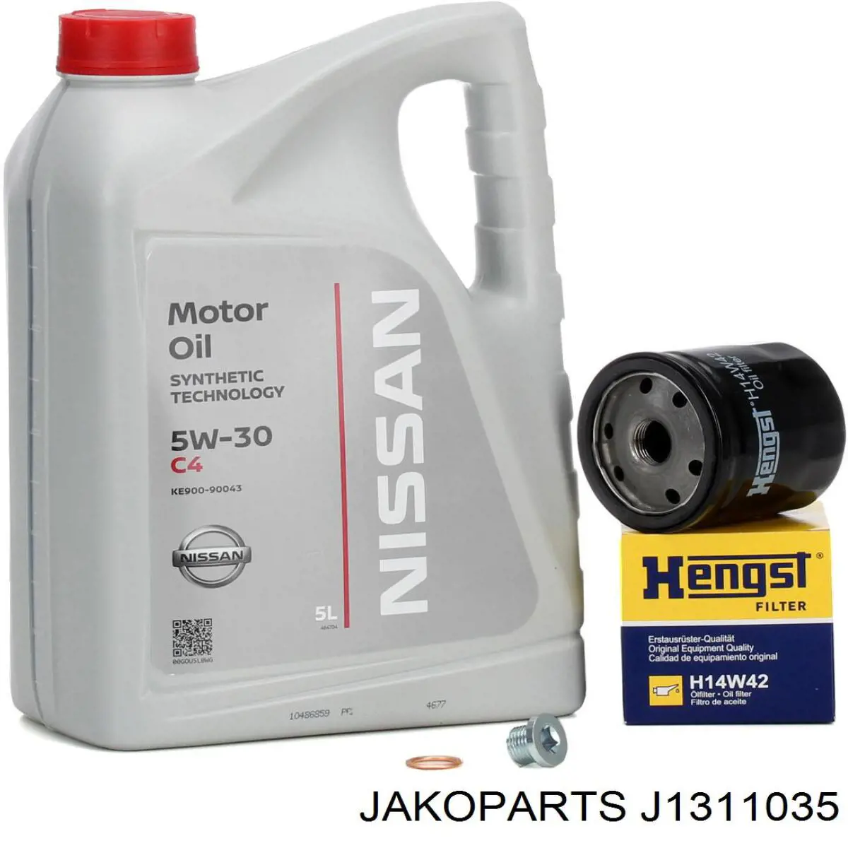 Масляный фильтр J1311035 Jakoparts