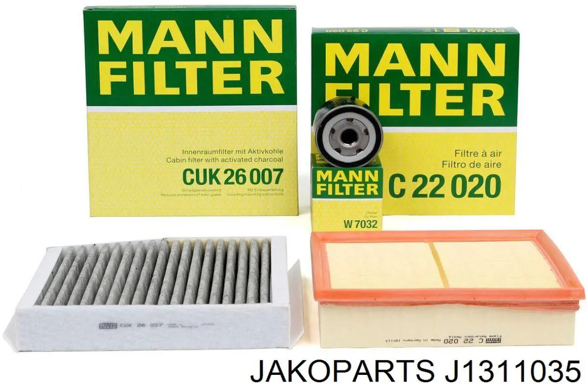 J1311035 Jakoparts Масляный фильтр двигателя