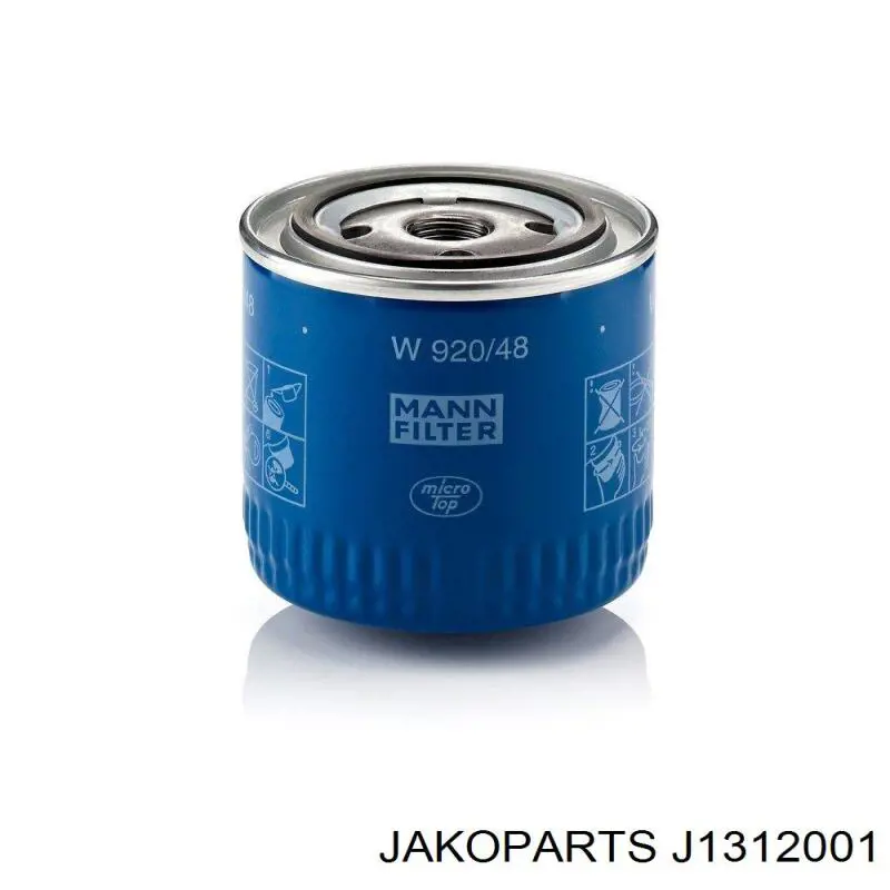 Filtro de aceite J1312001 Jakoparts