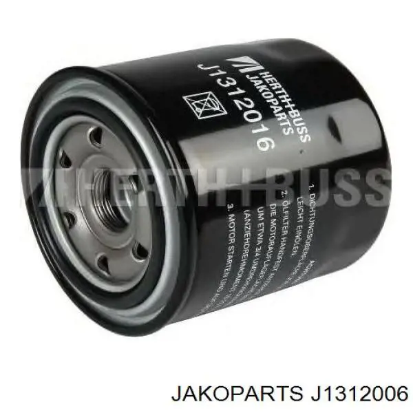 Масляный фильтр J1312006 Jakoparts