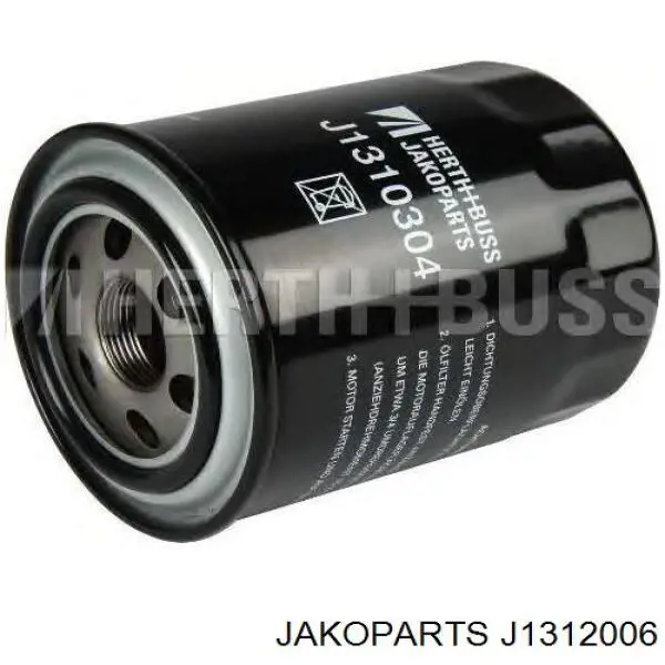 Фильтр масла Jakoparts J1312006