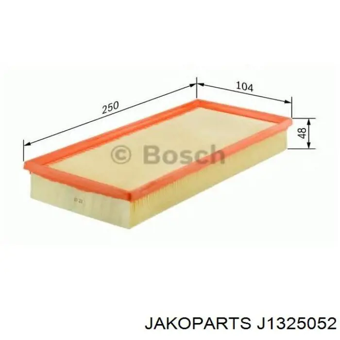 Фильтр воздушный Jakoparts J1325052