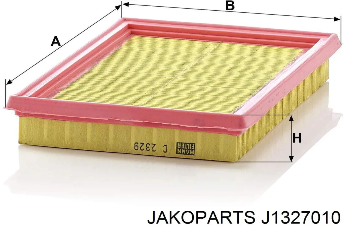 Фильтр воздушный Jakoparts J1327010