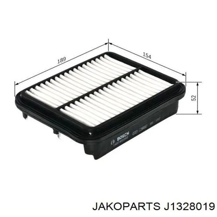 Фильтр воздушный Jakoparts J1328019