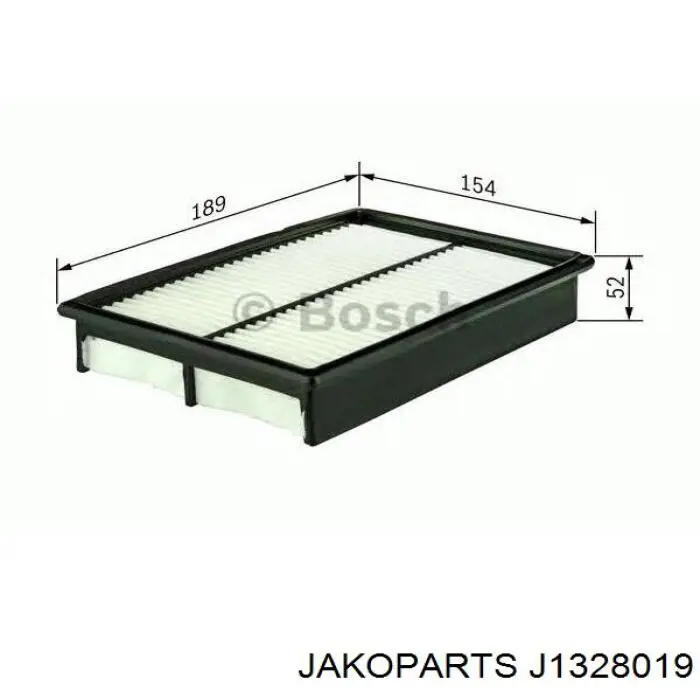 Купить J1328019 Jakoparts Автомобильный фильтр воздуха