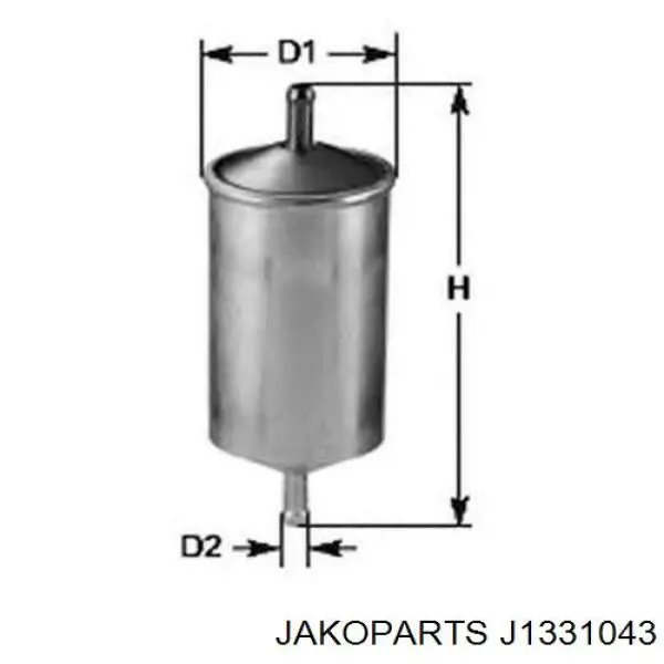 Фильтр топливный Jakoparts J1331043