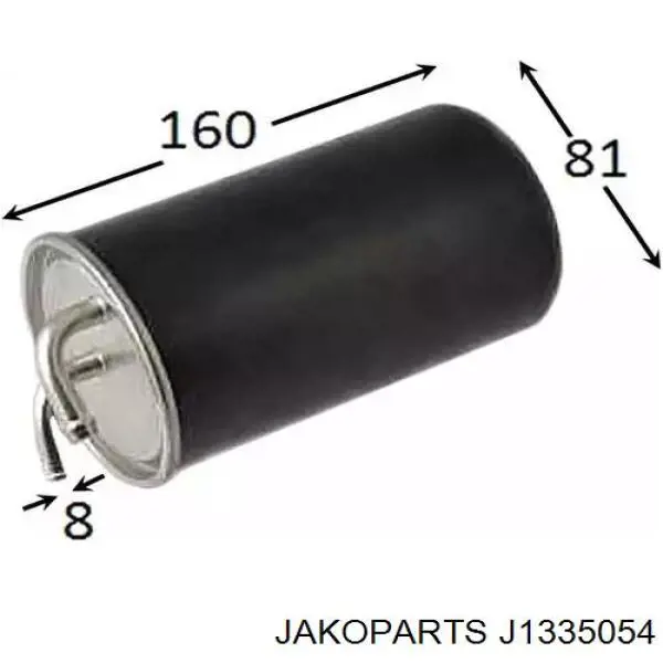 Топливный фильтр J1335054 Jakoparts