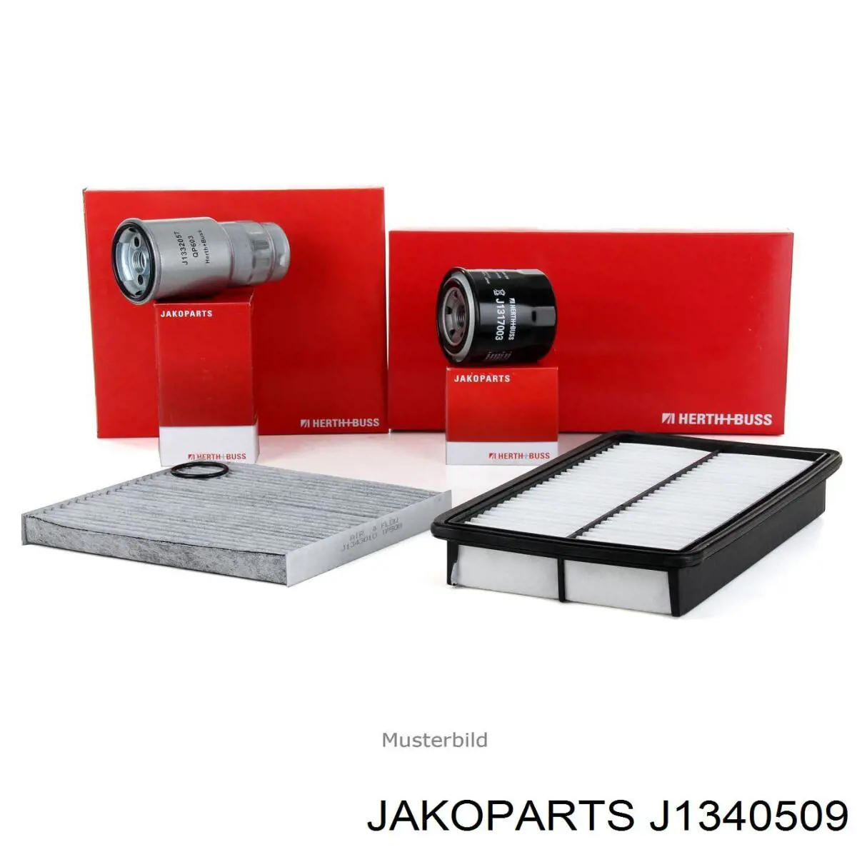 Купить J1340509 Jakoparts Фильтр салона угольный