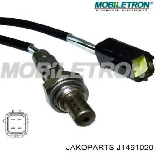 Лямбдазонд, датчик кислорода после катализатора Jakoparts J1461020 цена, от 37.32 USD