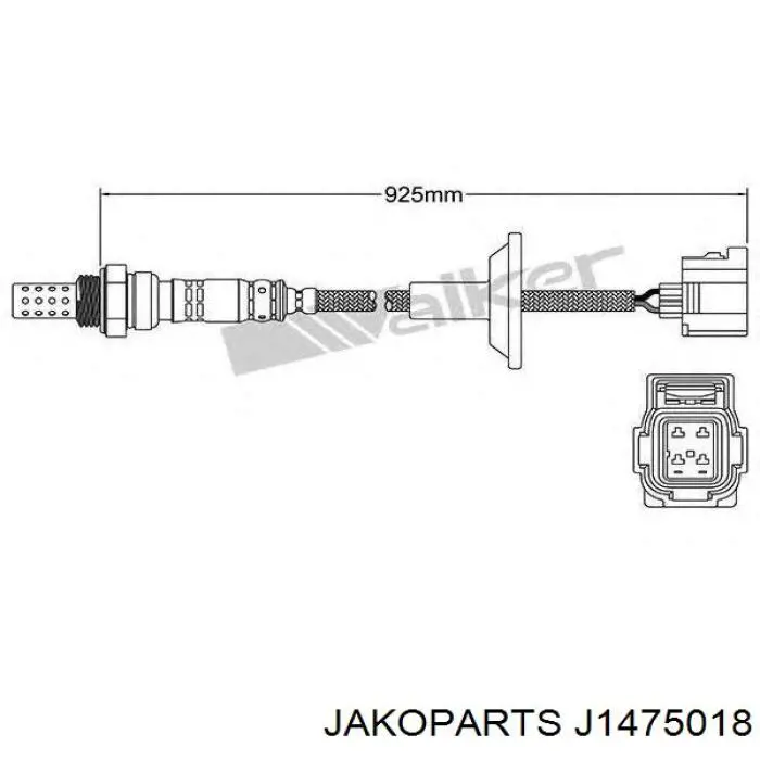 Датчик кислорода до катализатора J1475018 Jakoparts