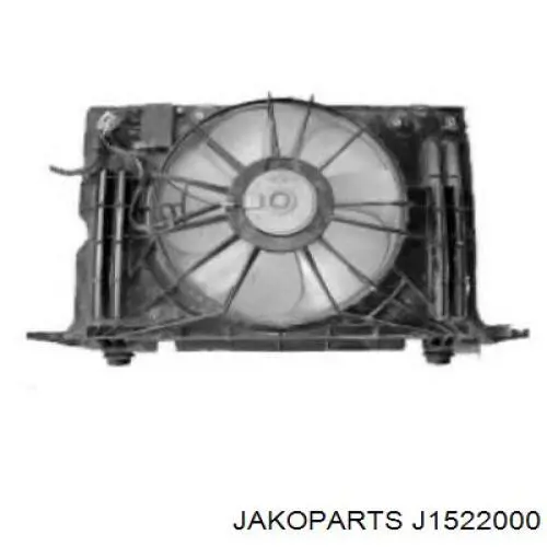 Купить J1522000 Jakoparts Муфта вентилятора охлаждения