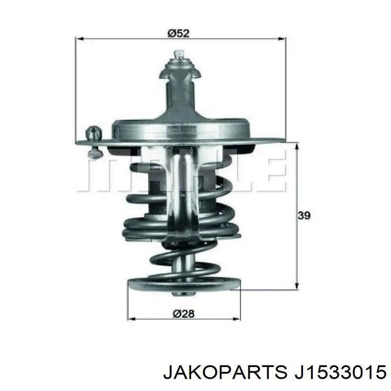 Термостат в сборе Jakoparts J1533015