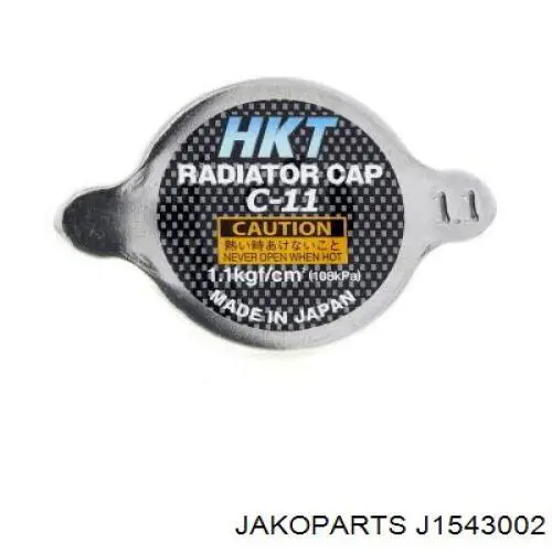Tapa de radiador J1543002 Jakoparts
