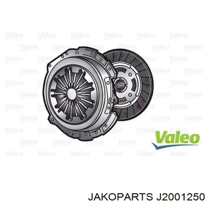 J2001250 Jakoparts Сцепление в сборе