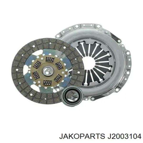 Купить J2003104 Jakoparts Комплект сцепления (диск, корзина, подшипник)