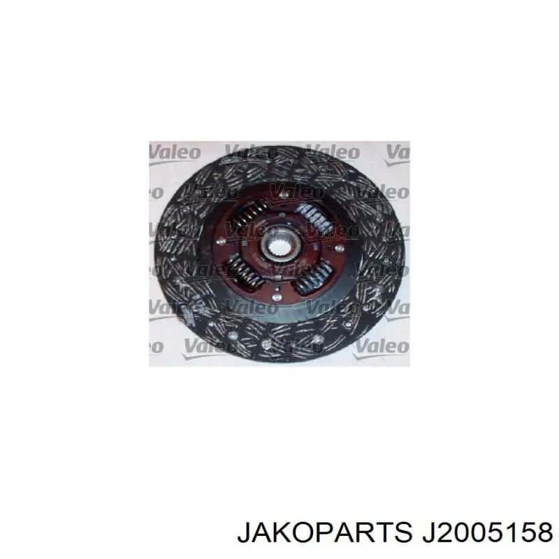 Комплект сцепления (3 части) Jakoparts J2005158 цена, от 74.49 USD