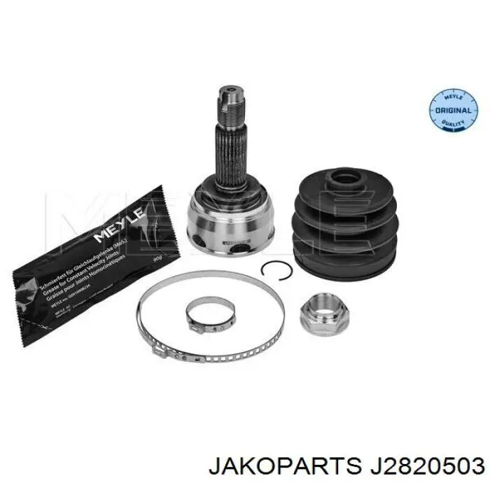 Junta homocinética interior delantera J2820503 Jakoparts