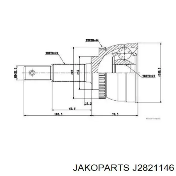 J2821146 Jakoparts