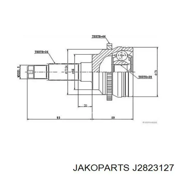 J2823127 Jakoparts