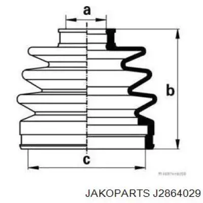  J2864029 Jakoparts