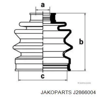  J2866004 Jakoparts