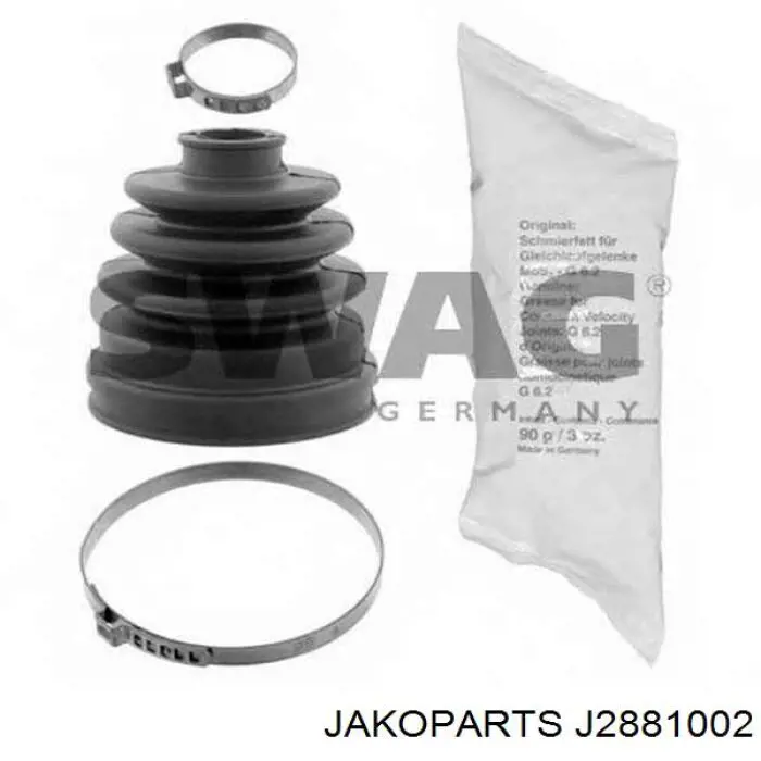Пыльник ШРУСа внутренний J2881002 Jakoparts