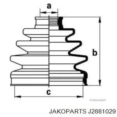  J2881029 Jakoparts