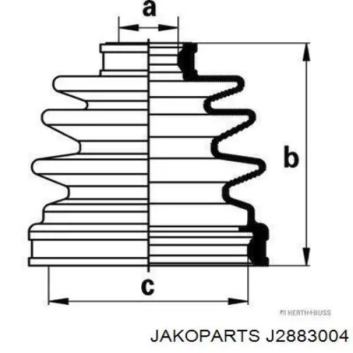 J2883004 Jakoparts