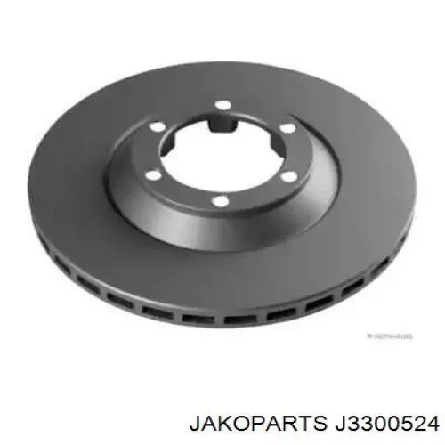 J3300524 Jakoparts диск тормозной передний