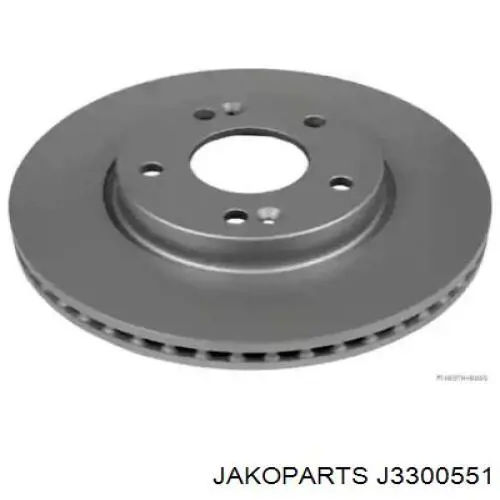 J3300551 Jakoparts Диск тормозной передний