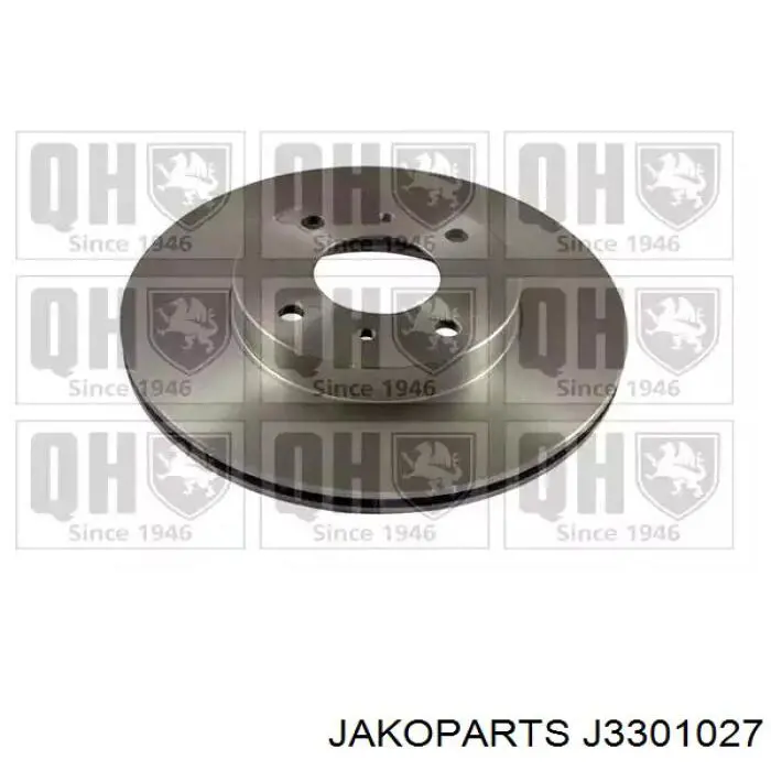 Freno de disco delantero J3301027 Jakoparts