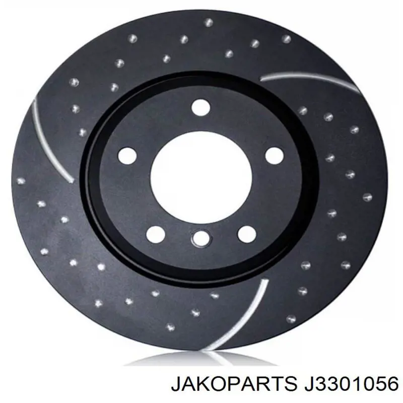 Передний тормозной диск Jakoparts J3301056