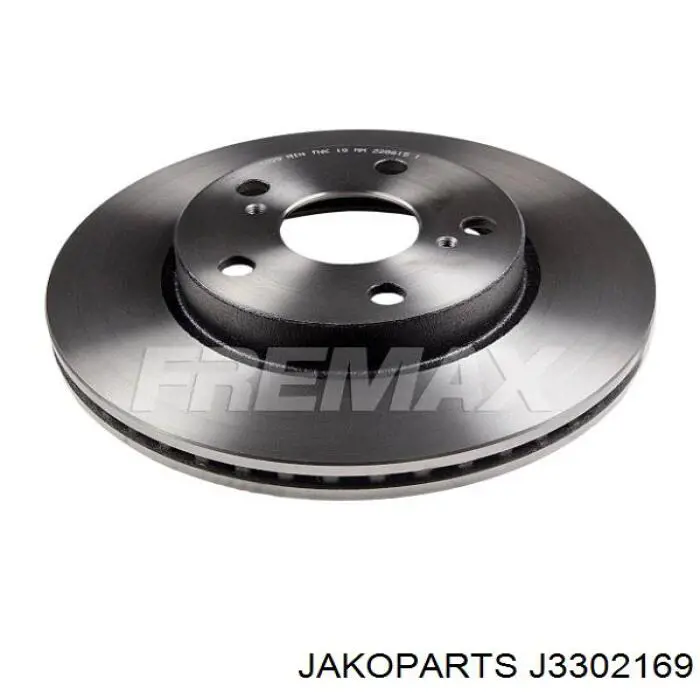 Передние тормозные диски J3302169 Jakoparts