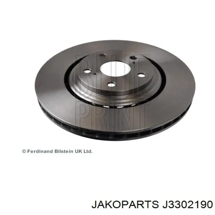 Тормоз дисковый передний Jakoparts J3302190 цена, от 61.27 USD