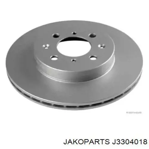 J3304018 Jakoparts диск тормозной передний